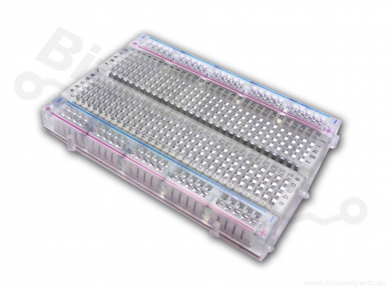 Example of a breadboard